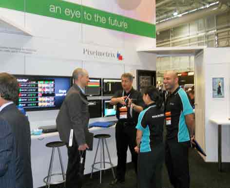 Pixelmetrix Distributor Techtel's Booth